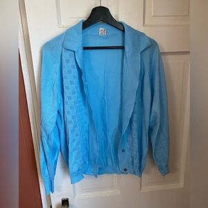Vintage light blue cardigan